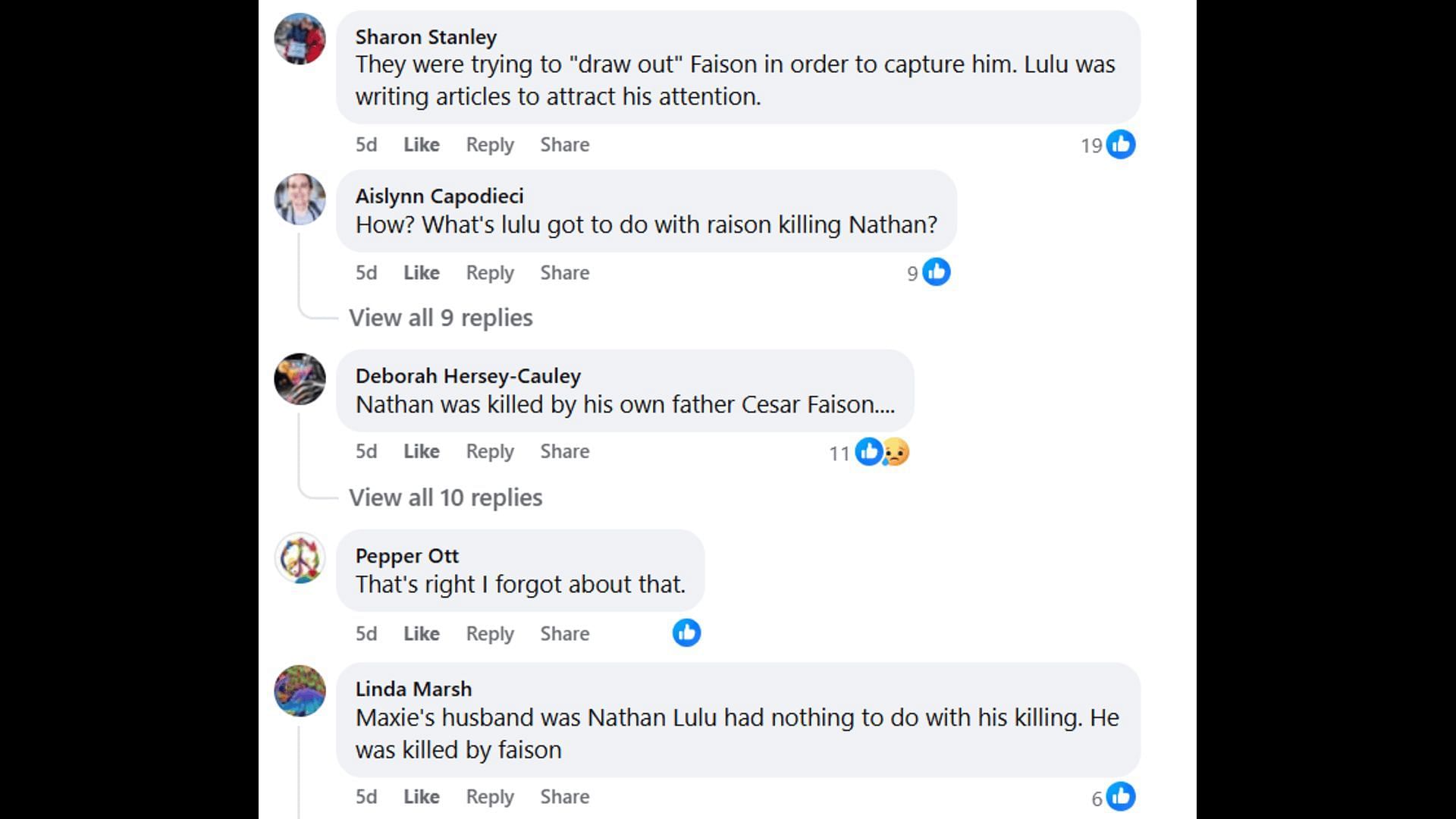 Fans voice their opinions about Lulu (Image via Facebook/General Hospital Fans - Official)